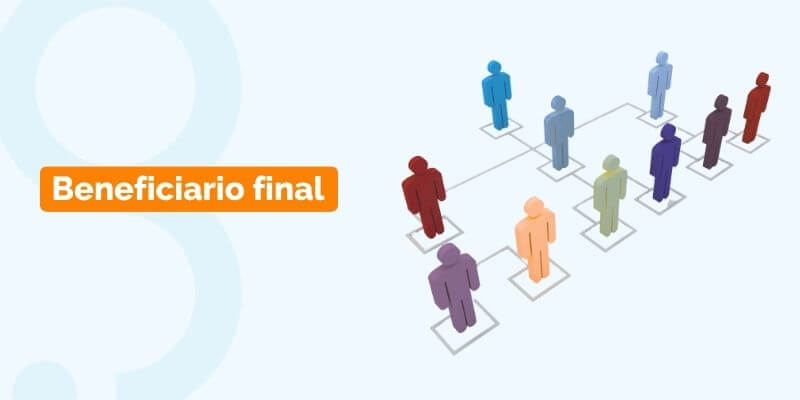 Beneficiario final y estructura societaria de una empresa para la actualización y monitoreo de información